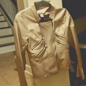 Pink  leather jacket